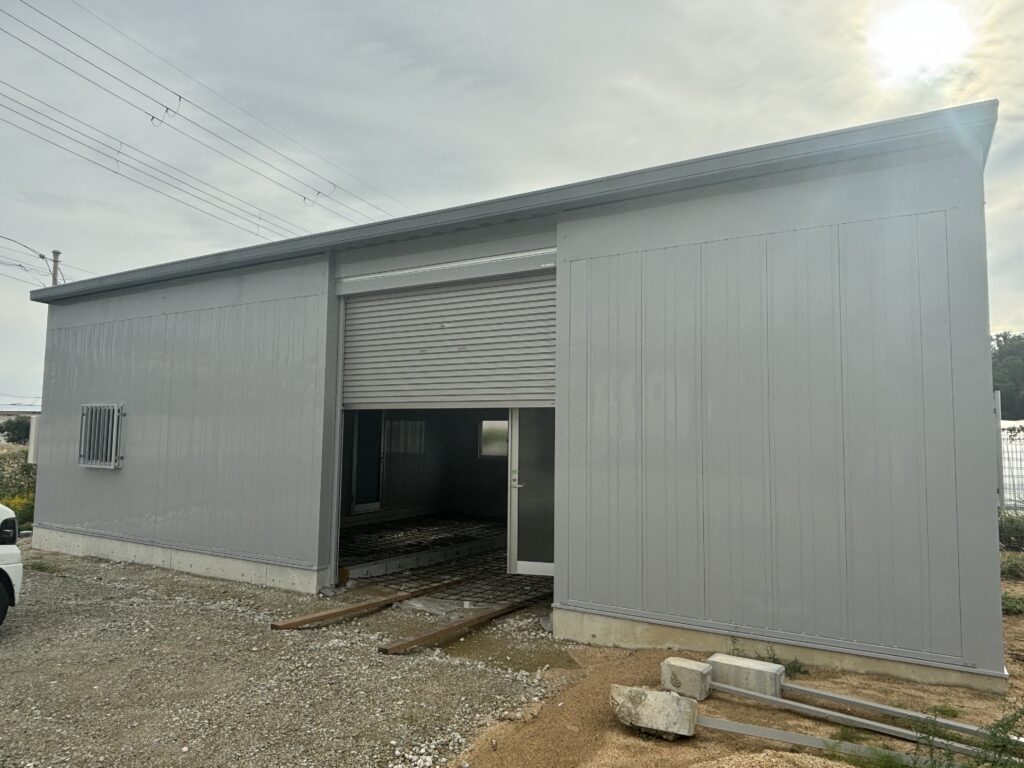 プレハブ小屋内装工事 | 株式会社福田工務店 の 内装工事 施工実績